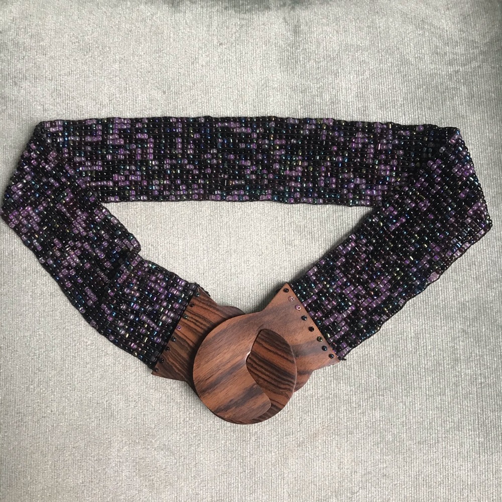 Anthropologie beaded belt